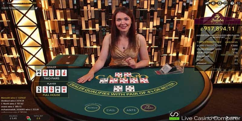 Poker với dealer thật